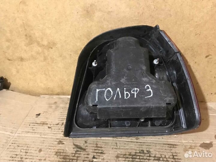 Фонарь задний левый Vw Volkswagen Golf 3 hatchback