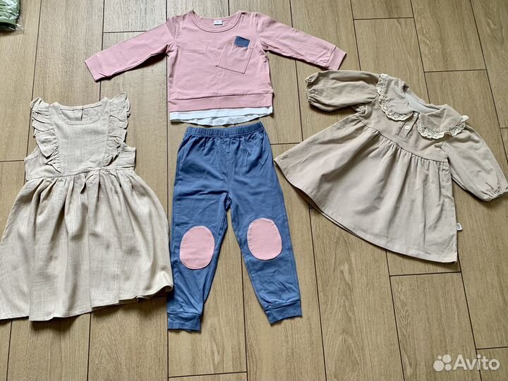 Пакет вещей на девочку 98 104