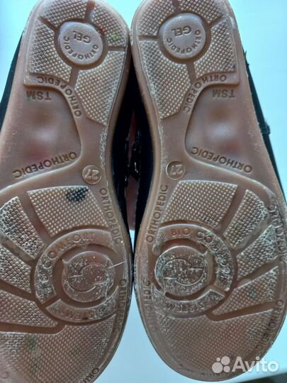 Туфли туфельки 27 размер для девочки кожа
