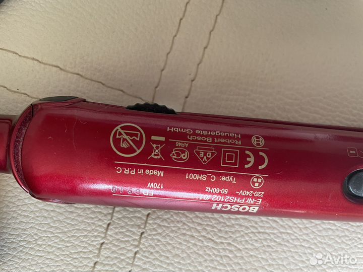 Утюжок для распрямления волос Bosh