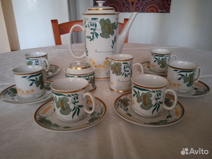 Кофейный сервиз, Чехословакия