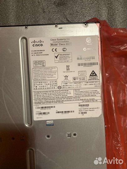 Cisco 2921/K9 новый