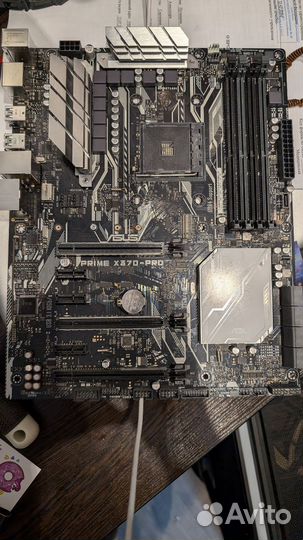 Материнская плата Asus prime X370 Pro am4