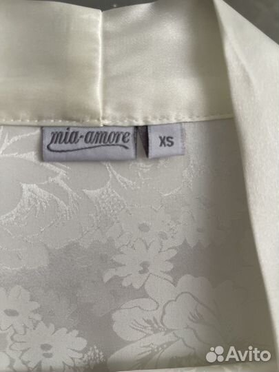 Халат женский шелковый