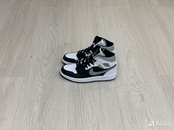 Кроссовки Air Jordan 1 White Shadow (36-45)