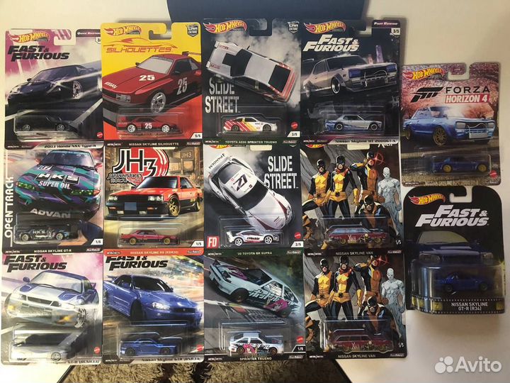 Hot Wheels Premium JDM (Nissan, Toyota, Honda)