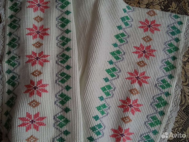 Полотенца СССР вышитые