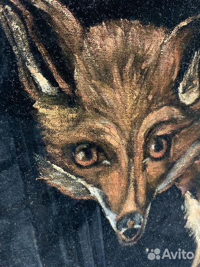 Картина маслом 1920г