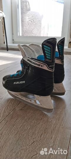 Хоккейные коньки bauer детские (размер 28)
