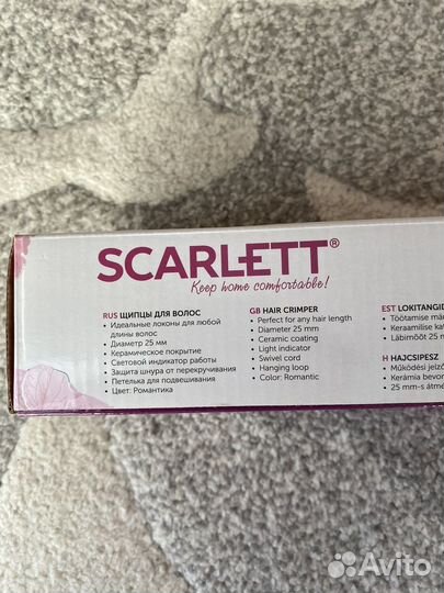 Плойка scarlett новая