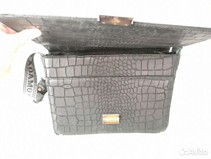 Мужской кожаный портфель