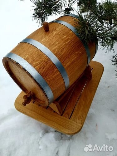 Бочка дубовая