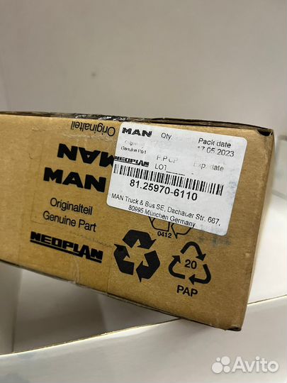 Педаль газа Ман Тгх Тгс Тгм Тгл