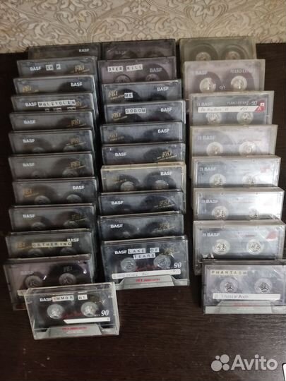 Аудиокассета TDK, Basf, Sony, Gold star