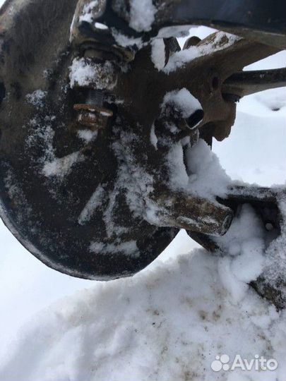 Кулак поворотный задний правый (Skoda Octavia)