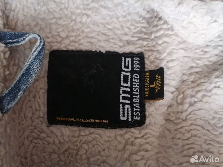 Джинсовая куртка мужская