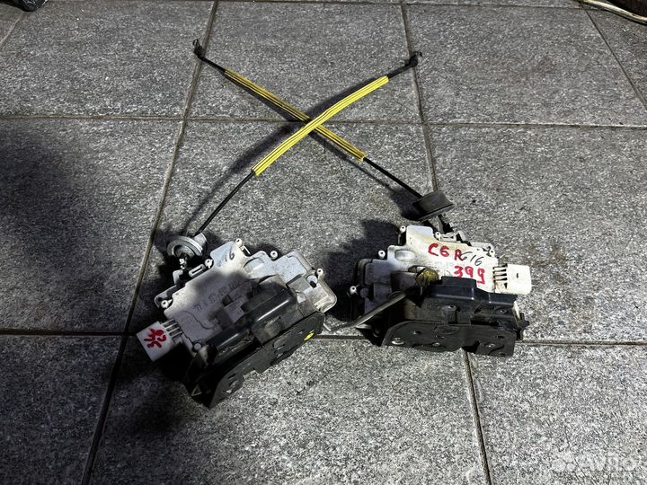 Замок задней двери audi a6c6 левый правый