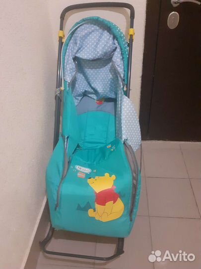 Коляска санки