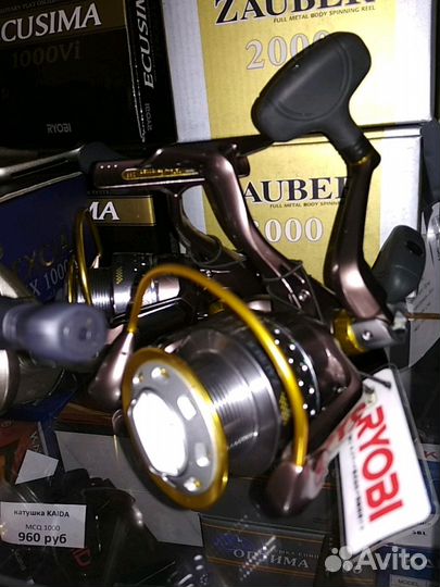 Катушка ryobi ecusima 1000