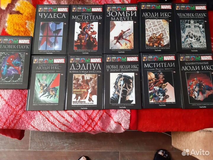 Комиксы marvel hachette коллекция твердый переплет