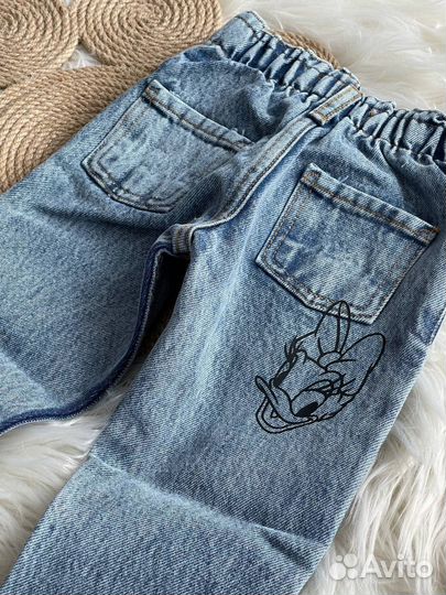 Комплект Zara (джинсы+свитшот) р. 110