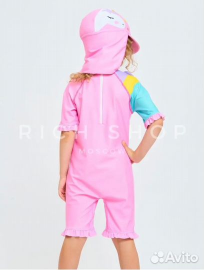 Купальник слитный для девочки