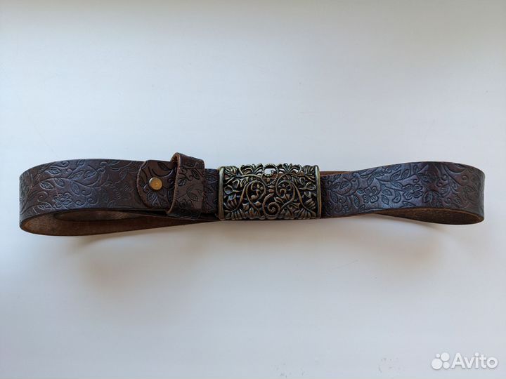 Ремень женский натуральная кожа