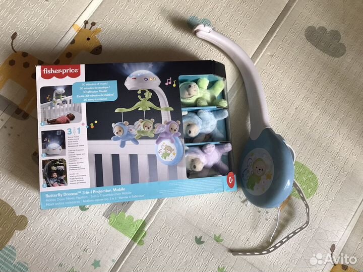 Мобиль на кроватку fisher price