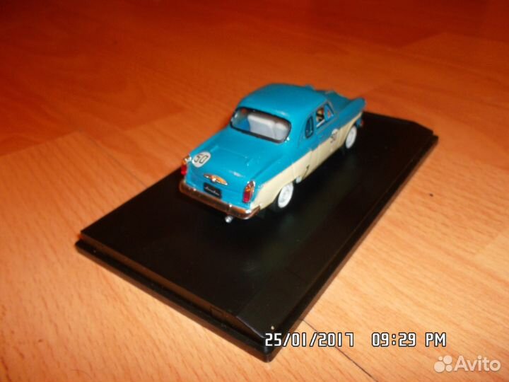 1/43 Москвич 407 купе гоночный от KotStarVideo