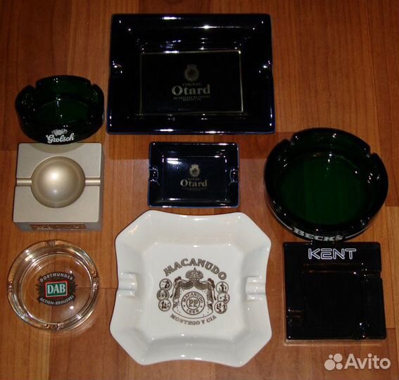 Пепельницы из Керамики и Стекла. Начало 2000-х г