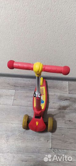 Самокат детский трехколесный бу