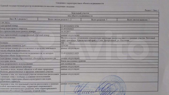 Участок 5 сот. (СНТ, ДНП)