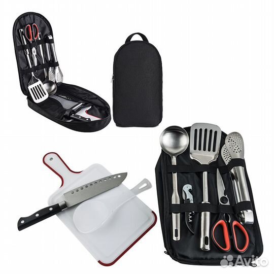 Походный столовый набор 9 в 1