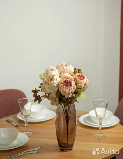 Букет из пионов