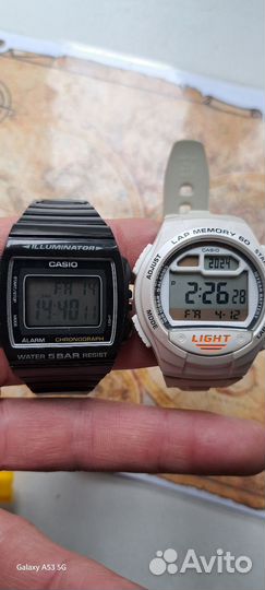 Casio w 215h casio w734