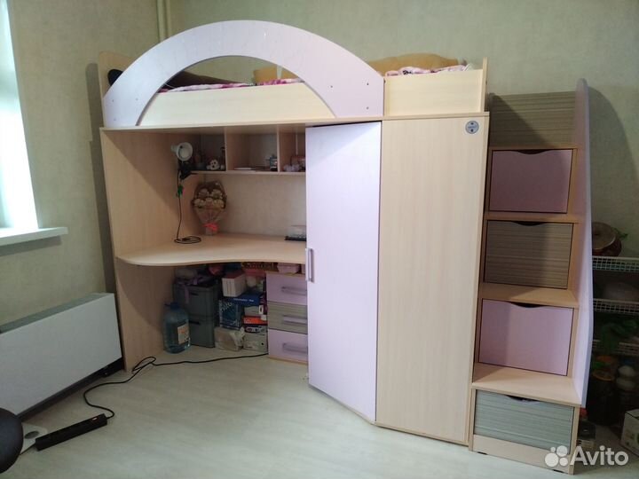 Кровать чердак