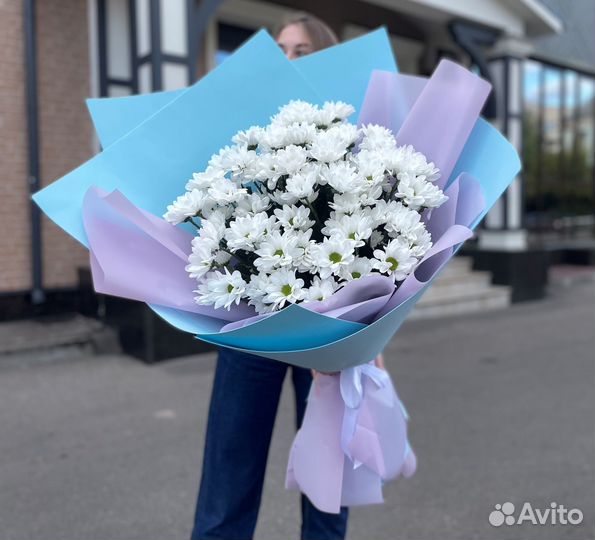 Букеты-Гиганты Хризантем. XXL-Букеты