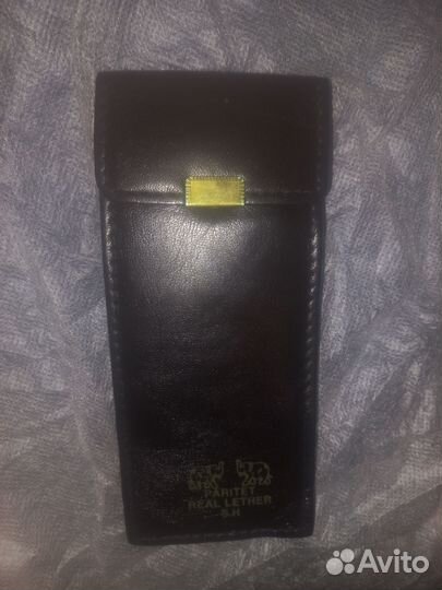 Кожаный чехол для очков