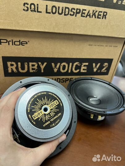 Динамики колонки Pride Ruby Voice 6,5 v2 (150 Вт)