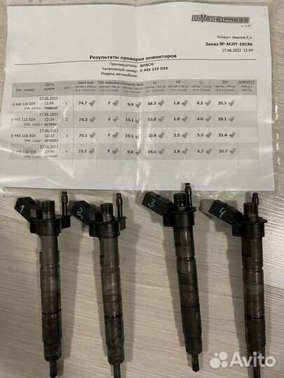 Топливные форсунки n47d20 13537805428