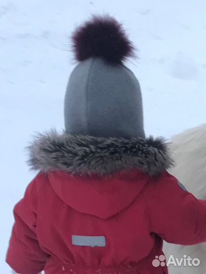Шапка зимняя для девочки 46 48