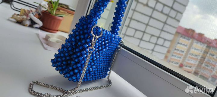 Сумка из бусин