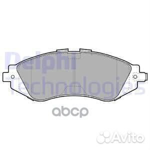Колодки тормозные, передние LP1304 Delphi
