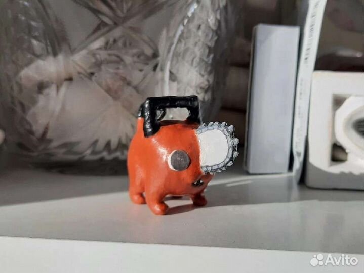 Фигурка Почита из аниме Человек-Бензопила на заказ