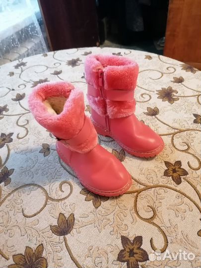 Сапоги зимние для девочки