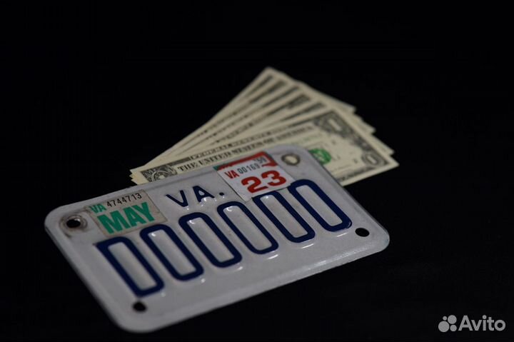 Номер мото США