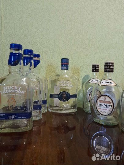 Бутылки для коллекции