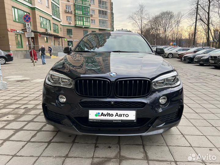 BMW X6 3.0 AT, 2017, 78 000 км
