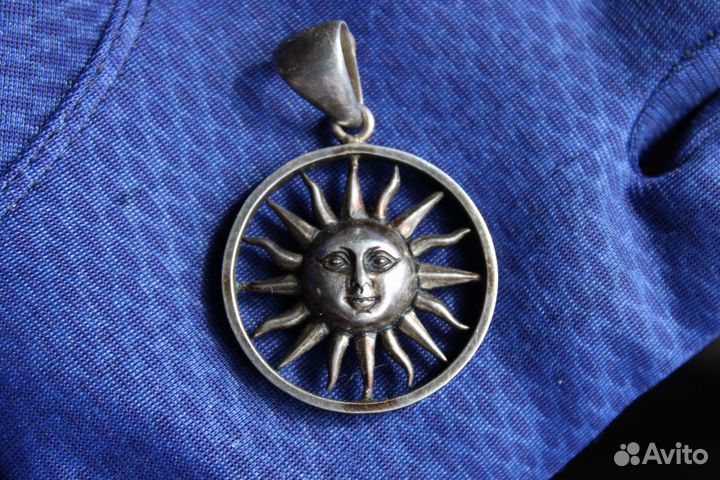 АВТОРСКИЙ стильный серебряный кулон sergio bustama