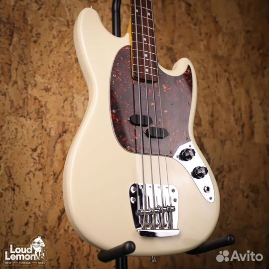 Fender MB98-70SD Mustang Bass Vintage White 2002 J